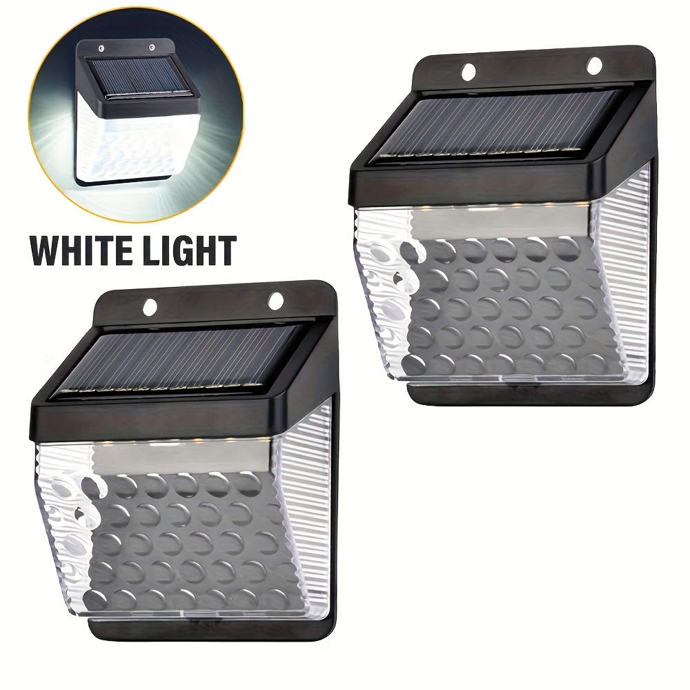 Outdoor Lighting With Outlet - LED Solar Light PIR Motion Sensor
