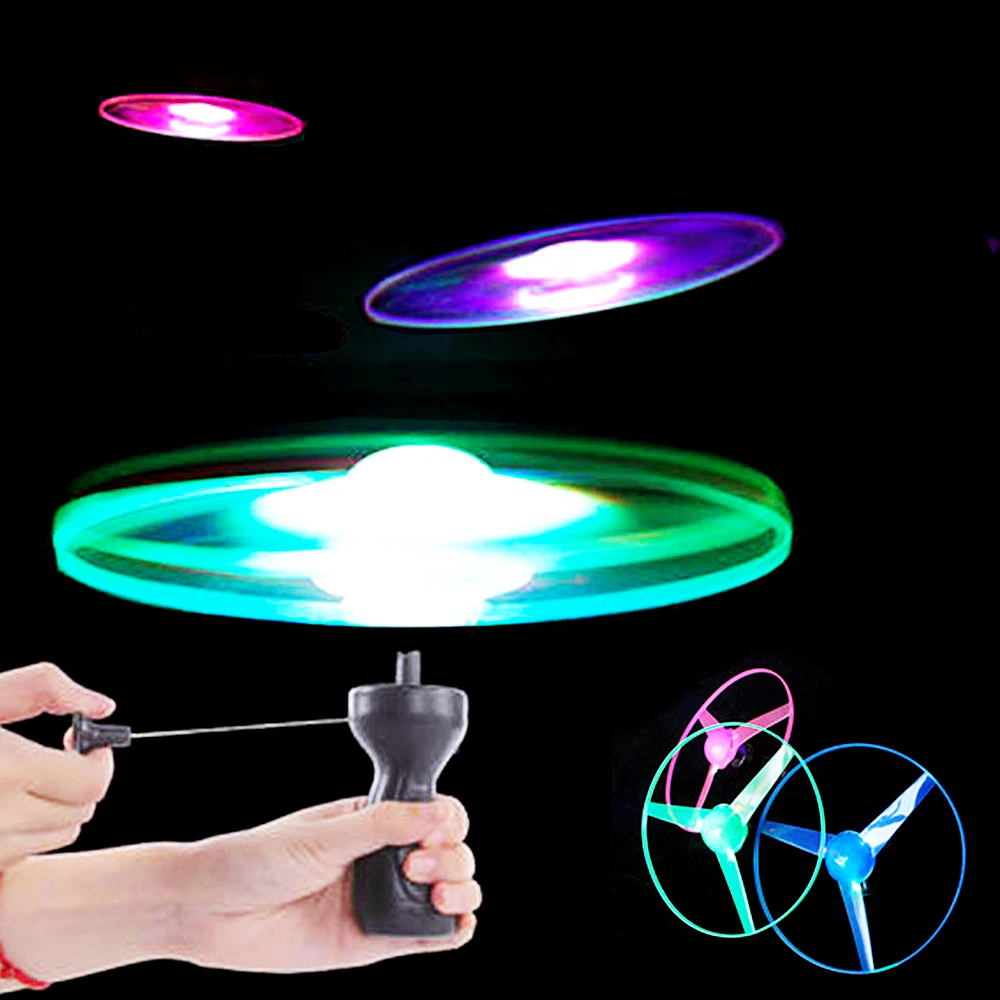 Lighting Wedding Outdoor - 9A-Luminous Flying Disc Propeller Toys LED
