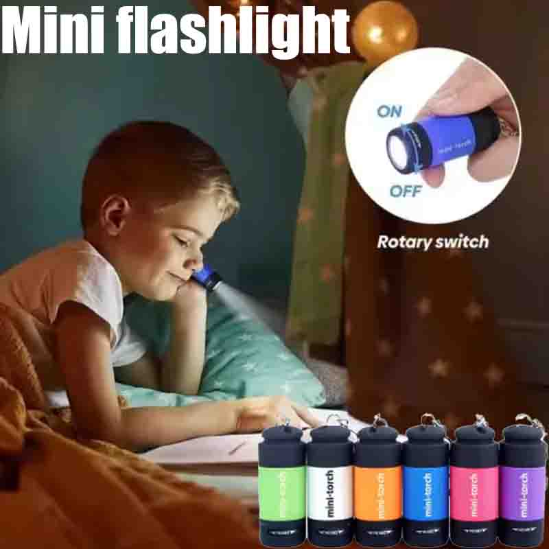 Outdoor Lighting Panel - USB Rechargeable Camping Mini Flashlight Strong