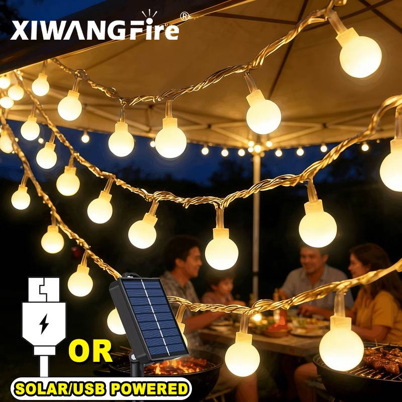 3-10M Solar/USB/Battery String - đánh giá và giá Outdoor Lighting For Christmas