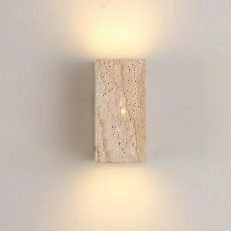 Yellow Travertine Stone Wall M - đánh giá và giá Outdoor Lighting Restaurant