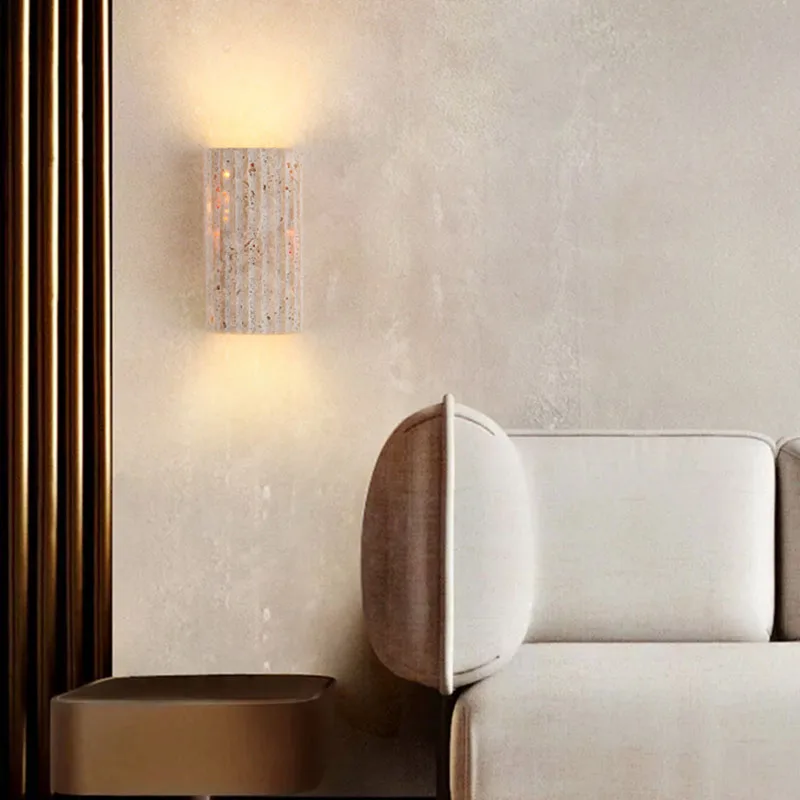 Yellow Travertine Stone Wall M - đánh giá và giá Outdoor Lighting Restaurant