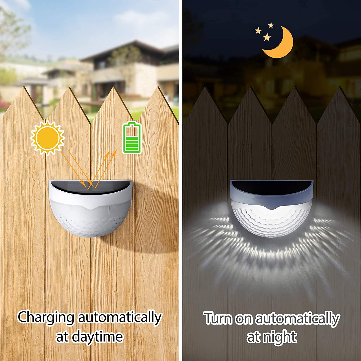LED Solar Light Outdoor Wall L - đánh giá và giá Outdoor Lighting With Outlet