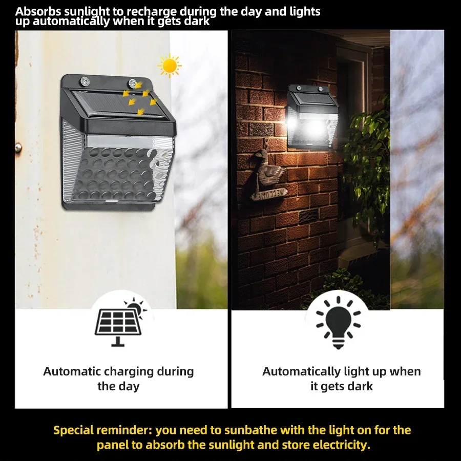 LED Solar Light PIR Motion Sen - đánh giá và giá Outdoor Lighting With Outlet
