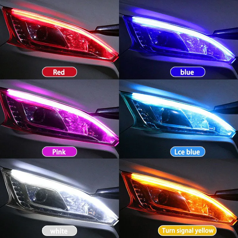 2 Pcs Car DRL Flexible Waterpr - đánh giá và giá Waterproof Led Strip