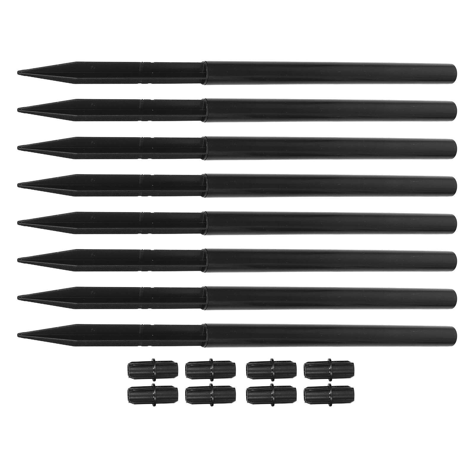 8Set Solar Light Stakes Black  - đánh giá và giá Outdoor Lighting And Landscape