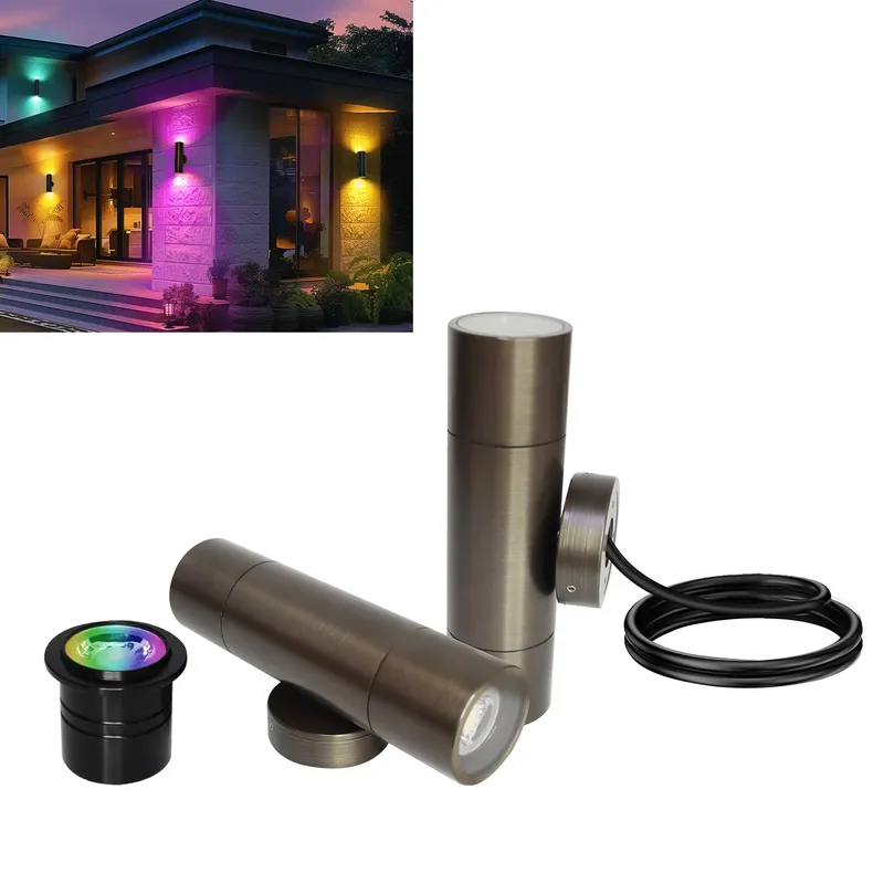 Durable Brass Outdoor LED Wall - đánh giá và giá Outdoor Lighting Ip65