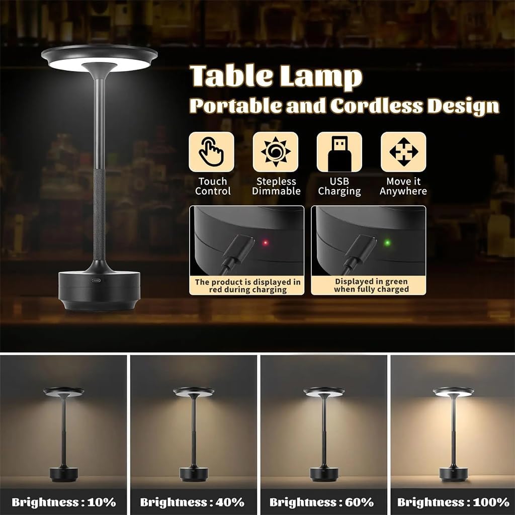 Cordless Table Lamp Rechargeab - đánh giá và giá Outdoor Lighting Restaurant