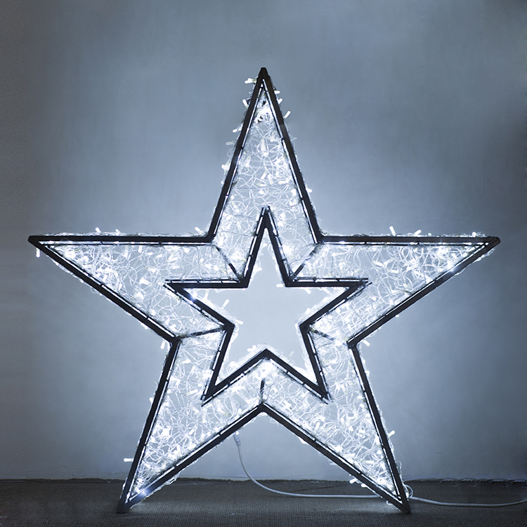 LED Five-Pointed Star Outdoor  - đánh giá và giá Outdoor Lighting For Christmas
