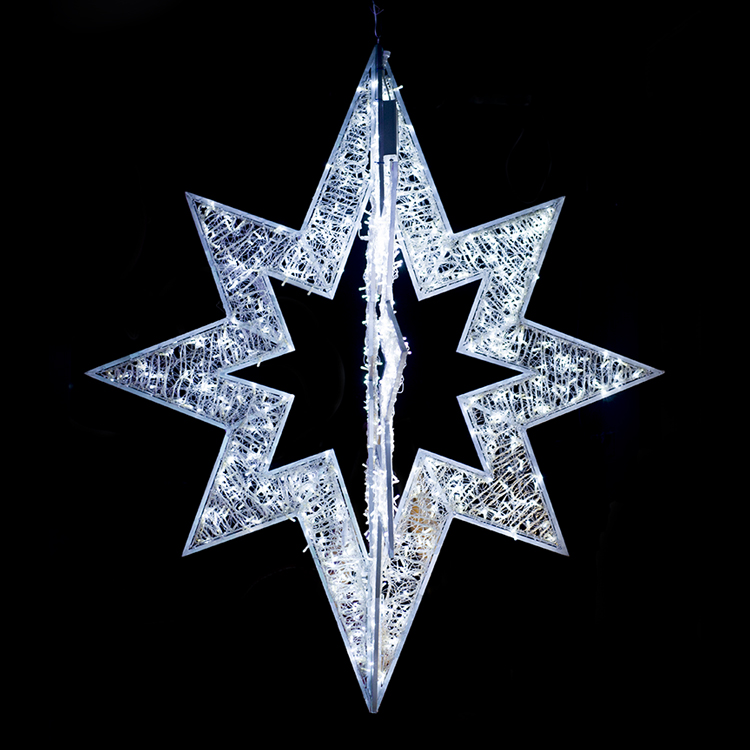 LED Five-Pointed Star Outdoor  - đánh giá và giá Outdoor Lighting For Christmas