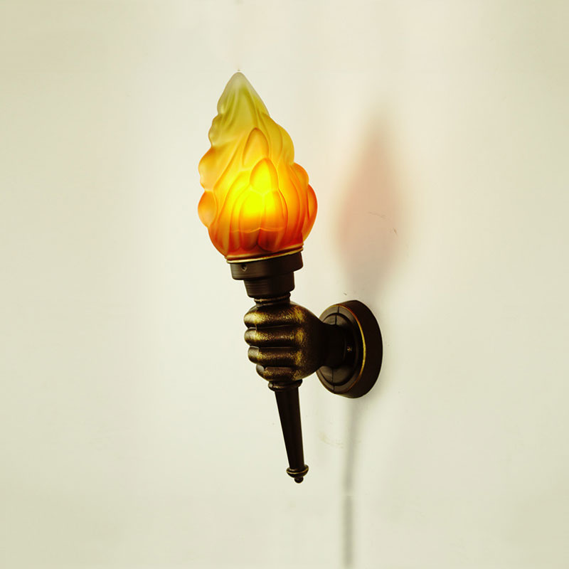 Creative Torch Hand Light Rest - đánh giá và giá Outdoor Lighting Restaurant
