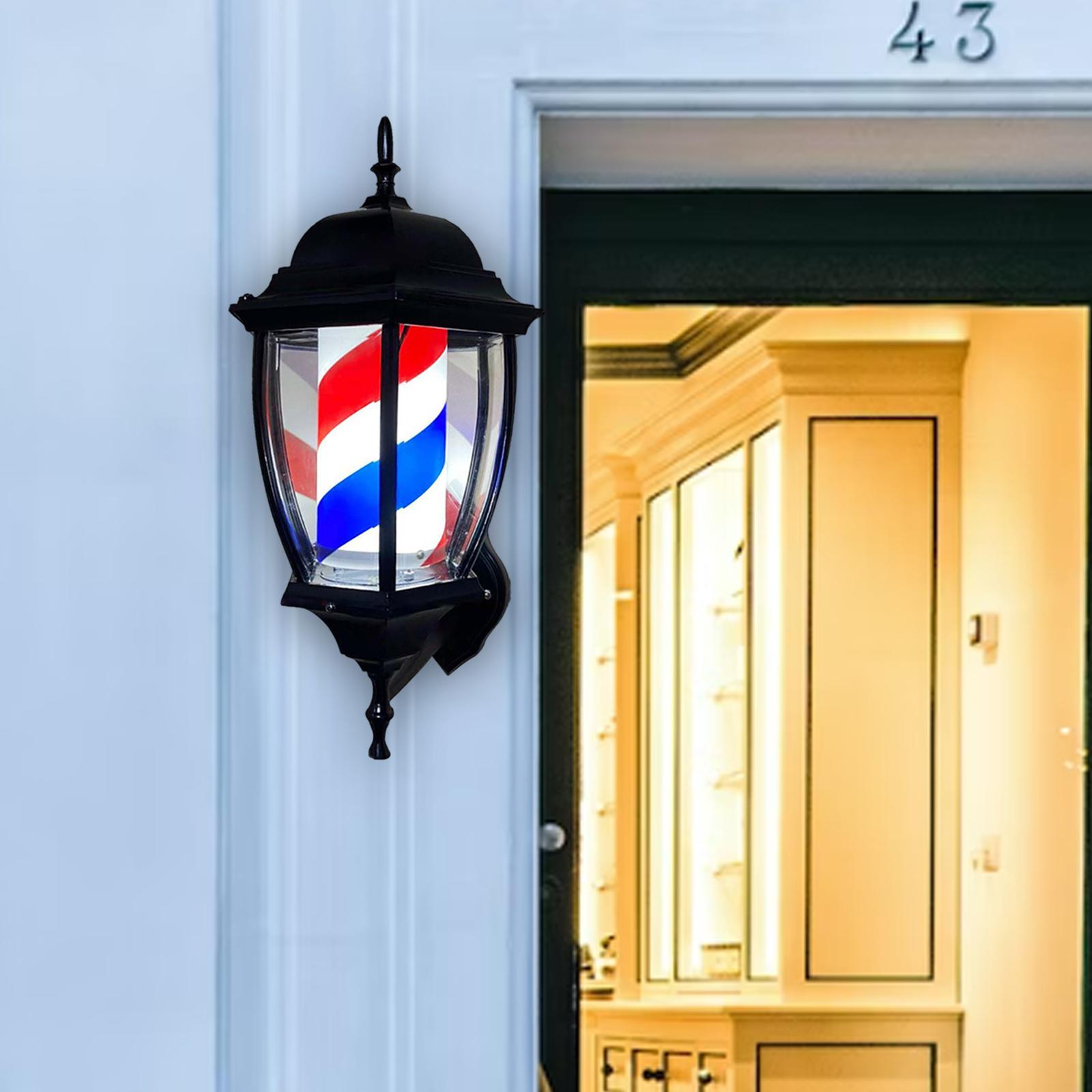 Barber Pole Light Rotating Lig - đánh giá và giá Outdoor Lighting With Outlet