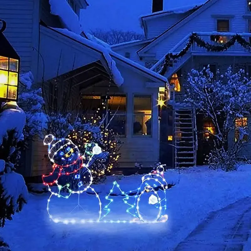 Animated LED Snowman Ornament  - đánh giá và giá Outdoor Lighting For Christmas