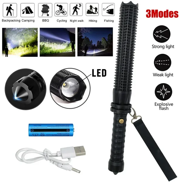 USB Rechargeable LED Flashligh - đánh giá và giá Outdoor Lighting Panel