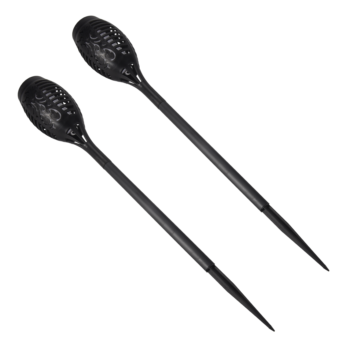 Y17A 2 Pcs LED Solar Flame Lig - đánh giá và giá Outdoor Lighting And Landscape