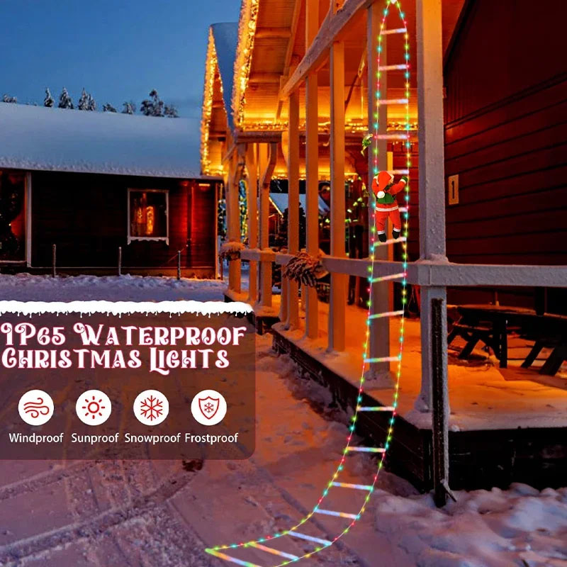 LED Christmas Lights Christmas - đánh giá và giá Outdoor Lighting For Christmas