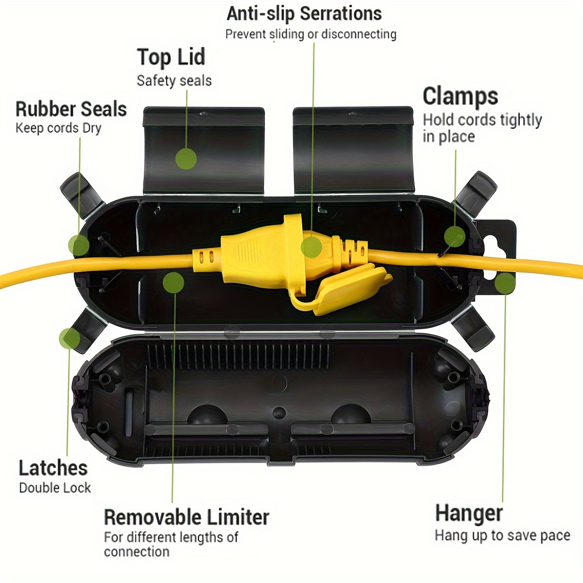Outdoor Extension Cord Safety  - đánh giá và giá Outdoor Lighting Extension Cord