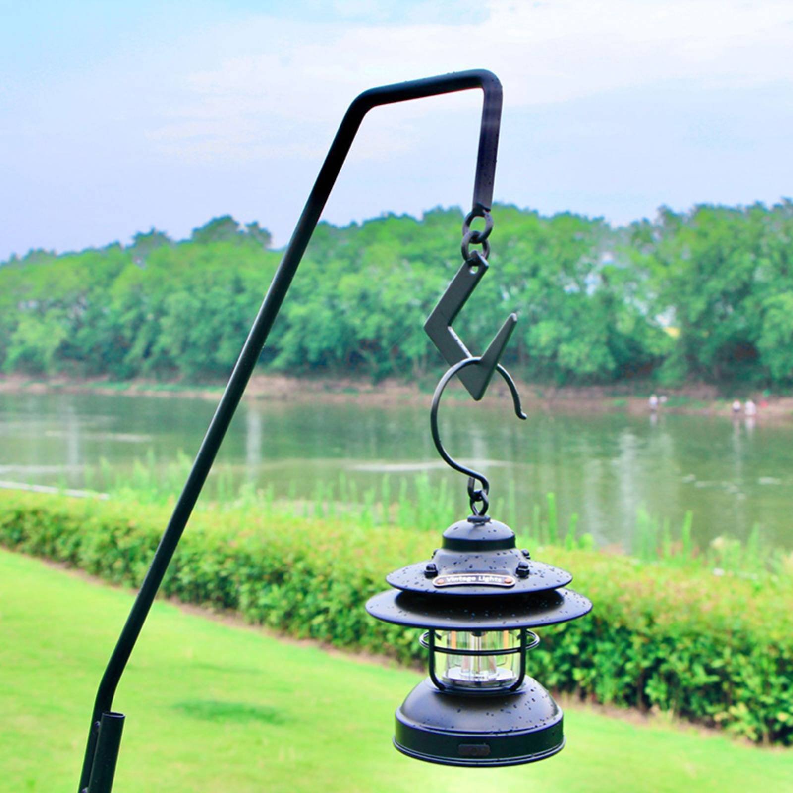 Camping Lantern Stand Easy to  - đánh giá và giá Outdoor Lighting Poles