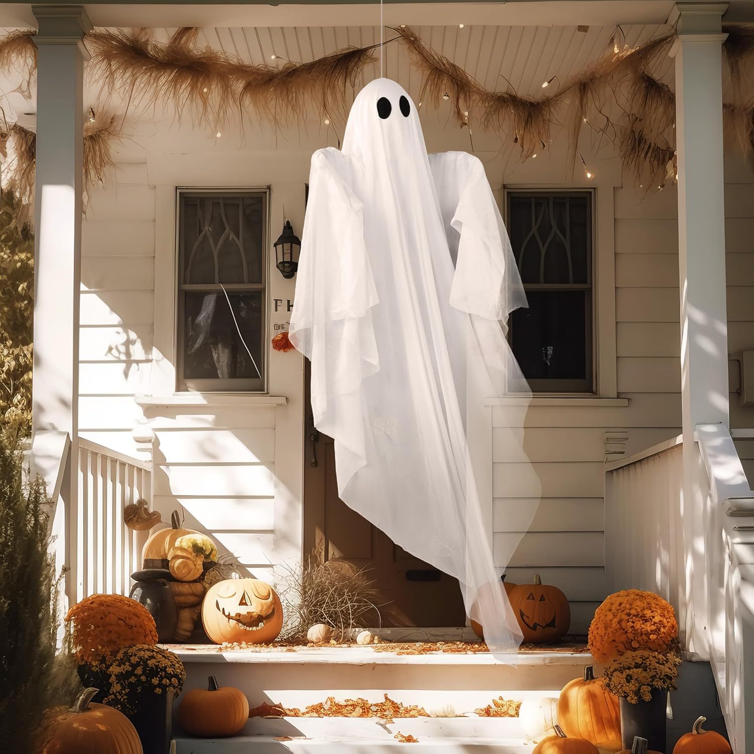 Halloween Hanging Light up Gho - đánh giá và giá Outdoor Lighting Ideas For Party