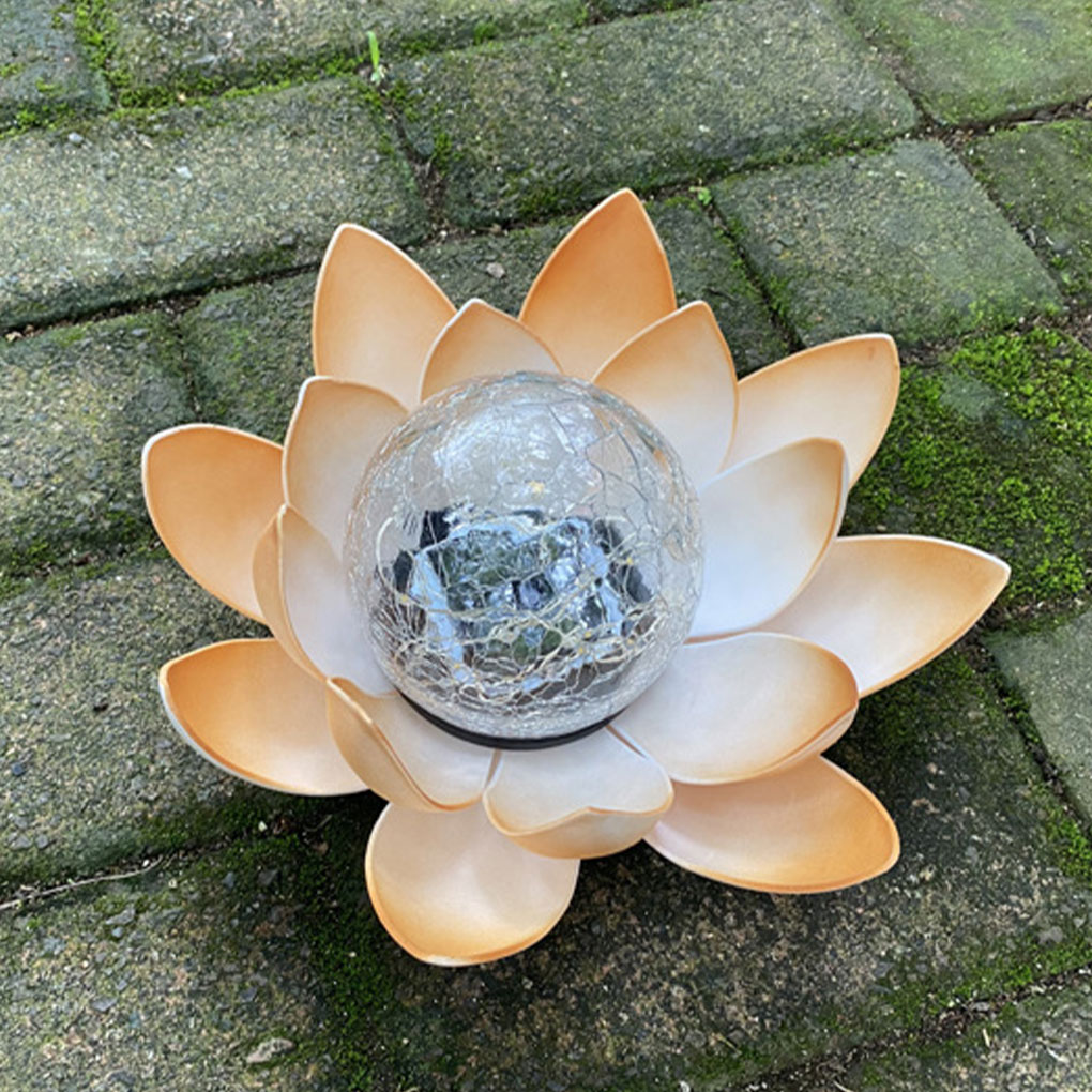 Lotus Shaped Garden Solar Ligh - đánh giá và giá Outdoor Lighting For Christmas