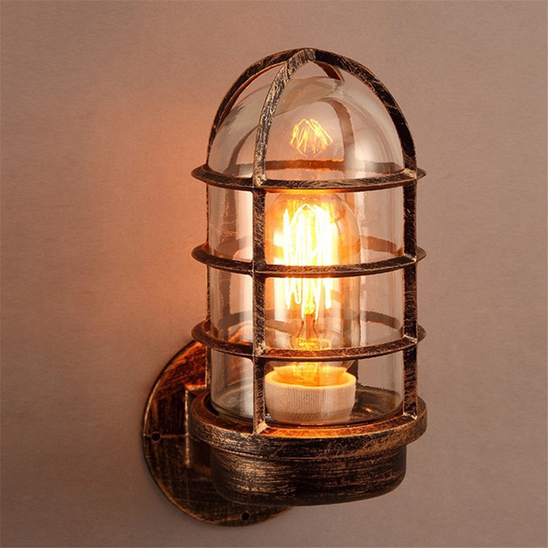 Vintage Loft Cage Industry Win - đánh giá và giá Outdoor Lighting Restaurant