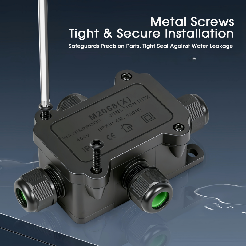 IP68 Waterproof Junction Box P - đánh giá và giá Outdoor Lighting Extension Cord