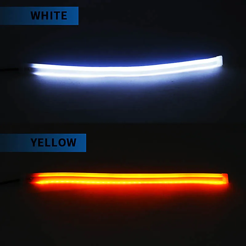 2 PCS DRL Car Flexible LED Day - đánh giá và giá Waterproof Led Strip