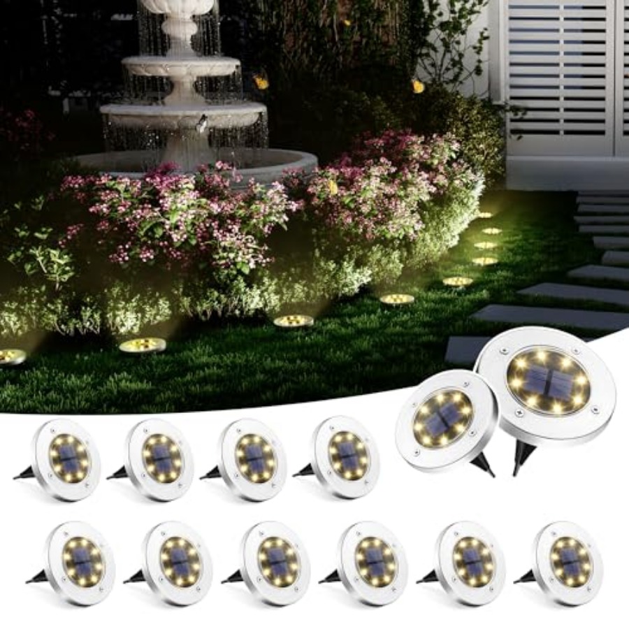 Solar Ground Lights Solar Ligh - đánh giá và giá Outdoor Lighting And Landscape