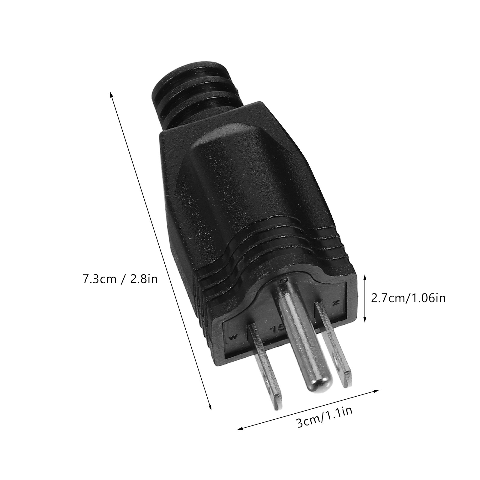 3Pcs Three Prong Male Electric - đánh giá và giá Outdoor Lighting Extension Cord